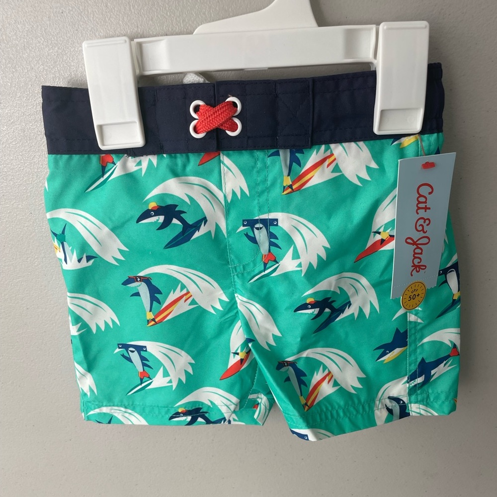 Baby Boy Swim Shorts Size 18M